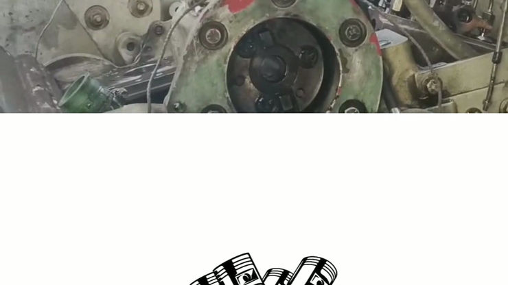 Detroit Diesel 8V92 TTA Cylinder Head Installation 5